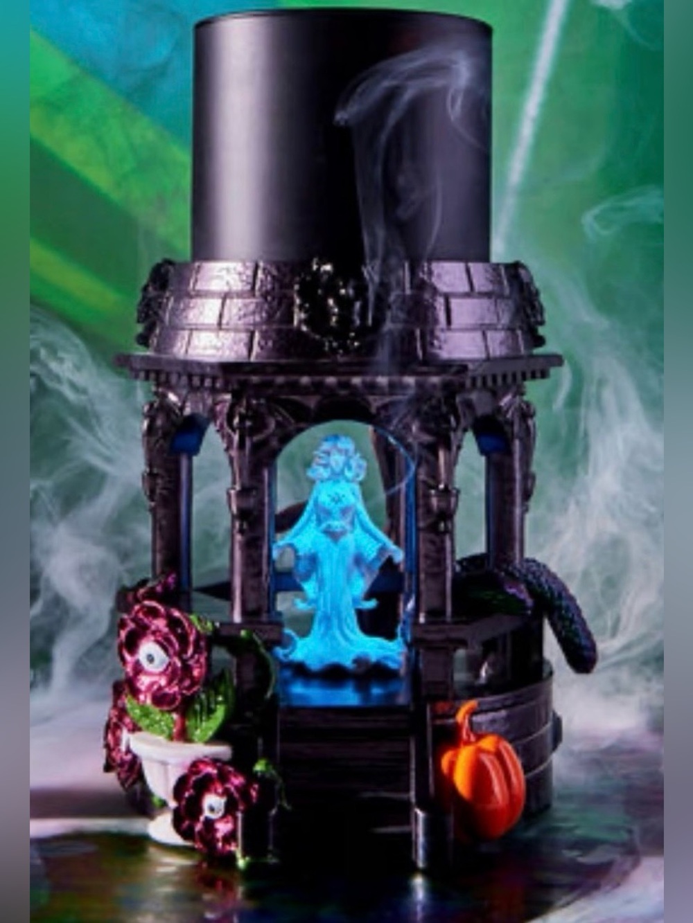 Bath and Body Works Halloween 2024 Light-Up Haunted Gazebo 3-Wick Candle Holder